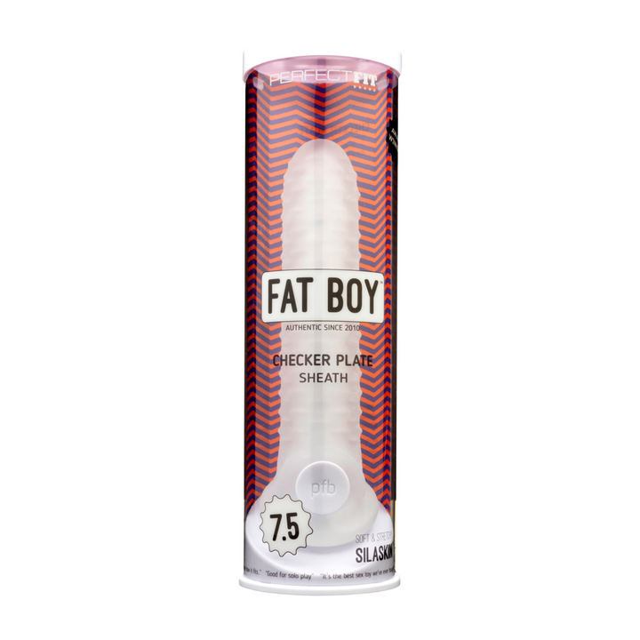 Perfect Fit Brand - Fat Boy Checker Box Sheath 19 cm klar