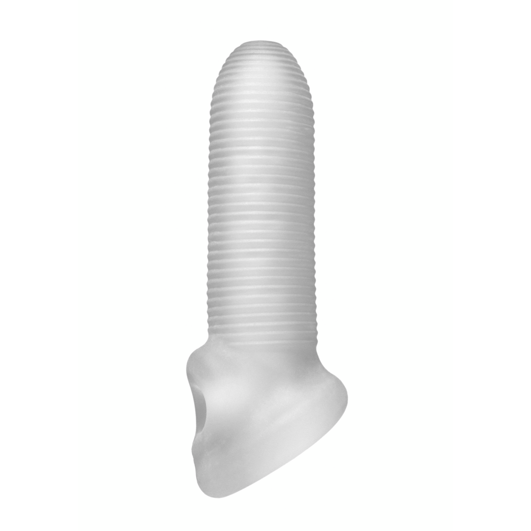 Perfect Fit Brand - Fat Boy Micro Ribbed Sheath 16 cm klar