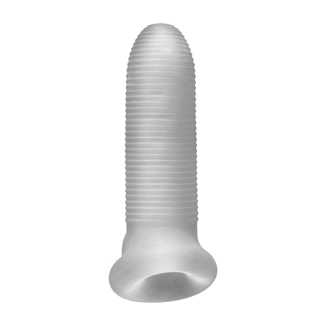 Perfect Fit Brand - Fat Boy Micro Ribbed Sheath 16 cm klar