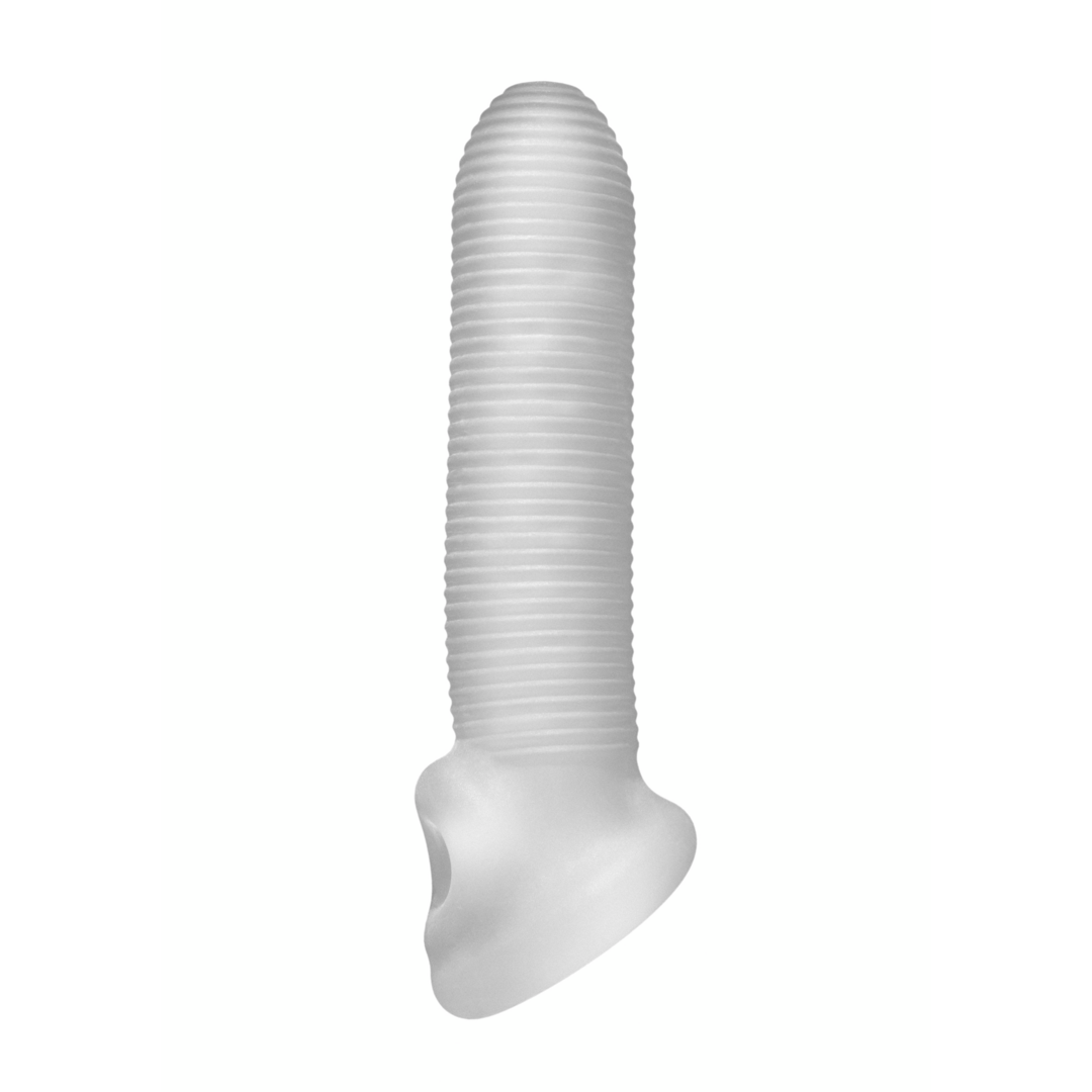 Perfect Fit Brand - Fat Boy Micro Ribbed Sheath 16 cm klar