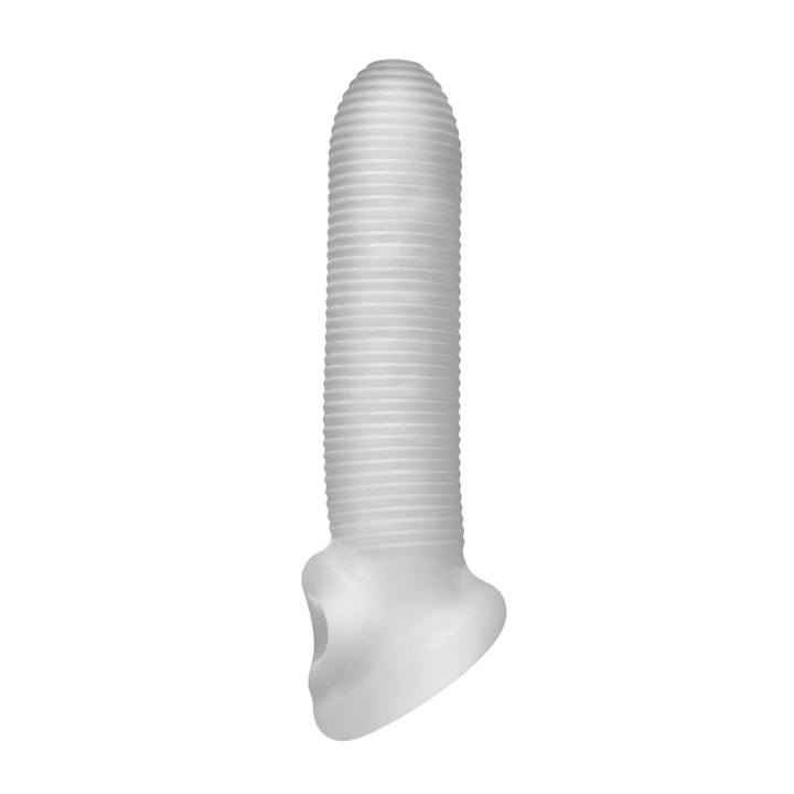 Perfect Fit Brand - Fat Boy Micro Ribbed Sheath 16 cm klar