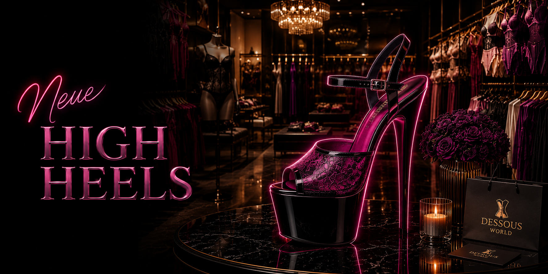 Neue Heels — aktuelle Neuheiten in High Heels und Plateau-Schuhen