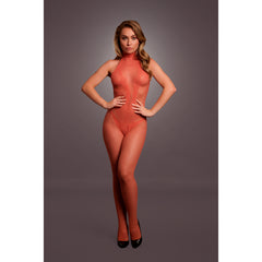 Bodystocking "Spitze" von Le Désir rot