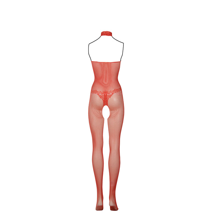 Bodystocking "Spitze" von Le Désir rot
