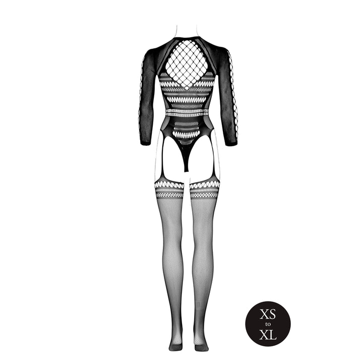 Bodystocking langärmlig von Le Désir schwarz