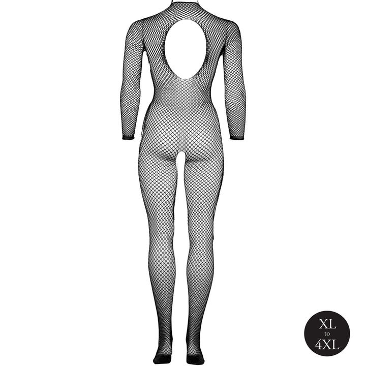 Bodystocking in Netzstruktur von Le Désir schwarz Queensize