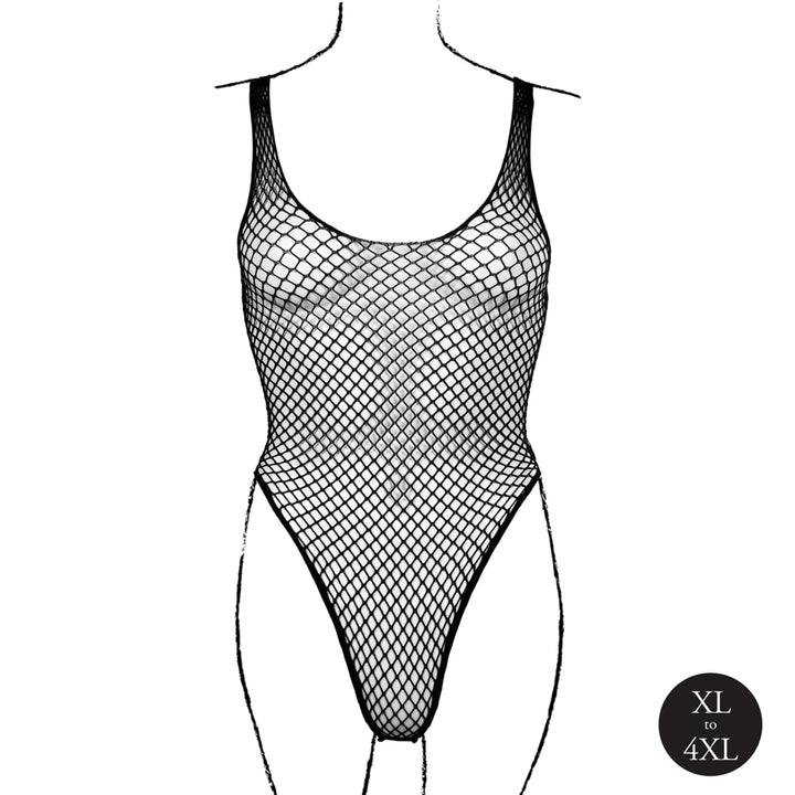 Netzbody von Le Désir schwarz Queensize