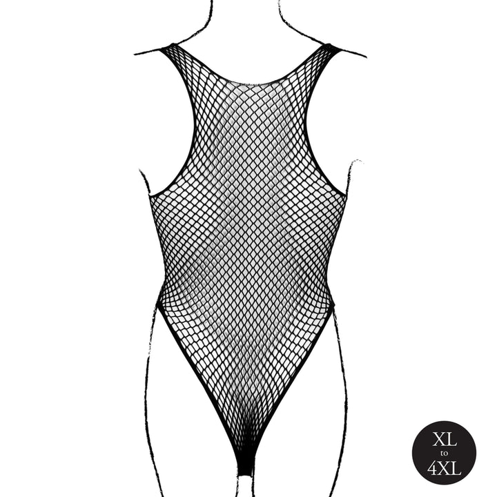 Netzbody von Le Désir schwarz Queensize