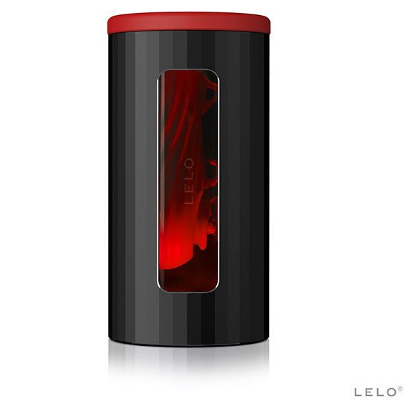 LELO - F1 V2 Masturbator Schwarz/Rot