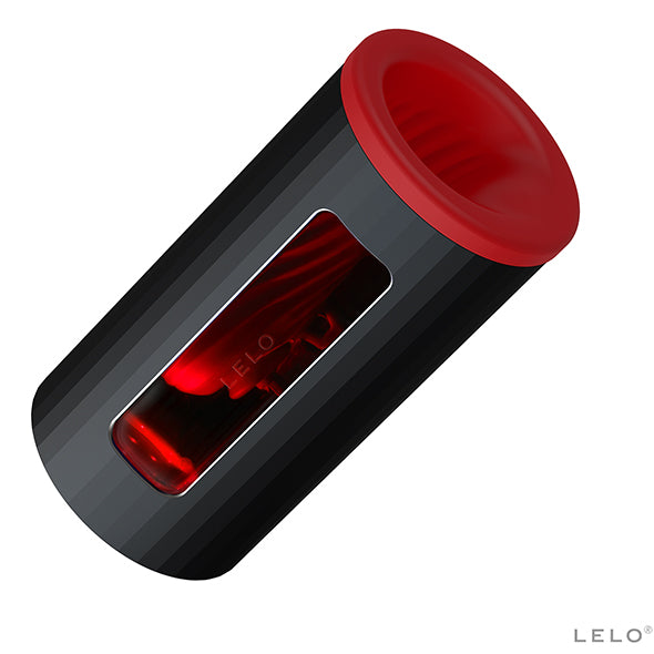 LELO - F1 V2 Masturbator Schwarz/Rot