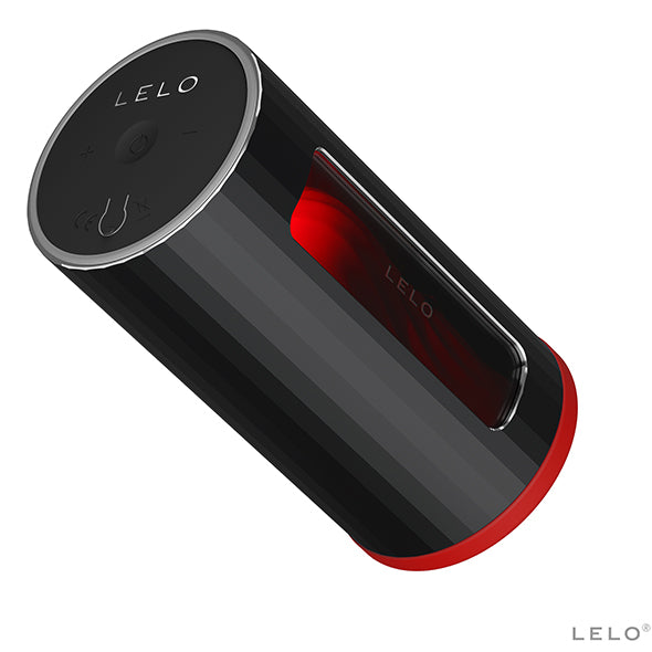 LELO - F1 V2 Masturbator Schwarz/Rot