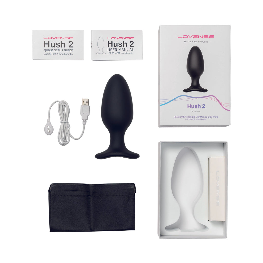 Lovense - Hush 2 Analplug L 57 mm