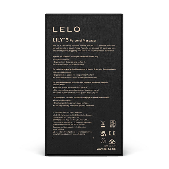 LELO - Lily 3 Klitoris Vibrator Dark Plum