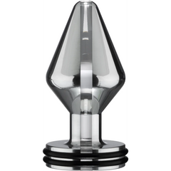 ElectraStim - Midi Electro Butt Plug M – E-Stim Analplug aus Aluminium für Fortgeschrittene