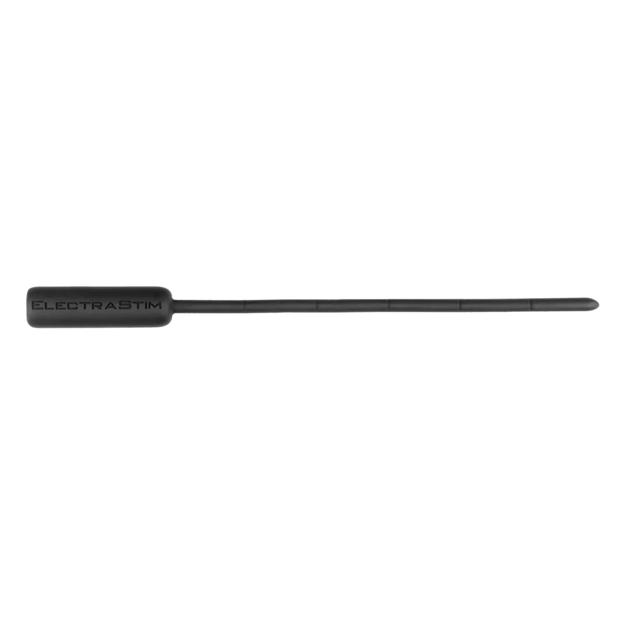 ElectraStim - Silicone Noir Flexible Electro-Sound 5mm – Flexibler Harnröhrenstab Elektrosex | Bipolar E-Stim Dilator