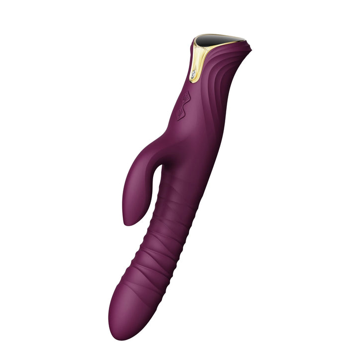 Zalo - Mose stoßender Rabbit Vibrator Lila