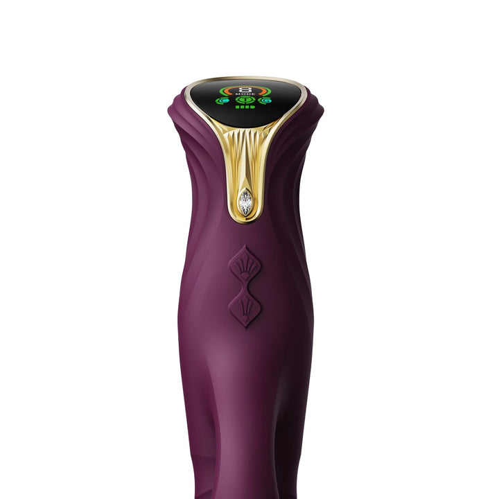 Zalo - Mose stoßender Rabbit Vibrator Lila