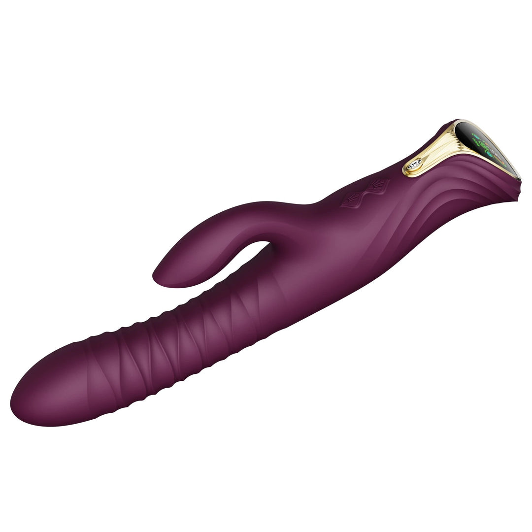 Zalo - Mose stoßender Rabbit Vibrator Lila