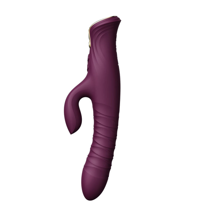 Zalo - Mose stoßender Rabbit Vibrator Lila