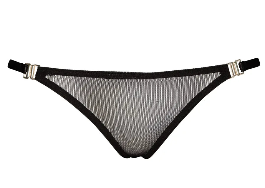 Noir Handmade - Transparenter String mit Tüll-Element F119