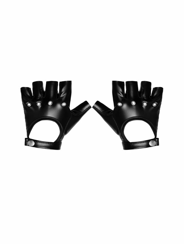 Noir Handmade - Powerwetlook Handschuhe F264