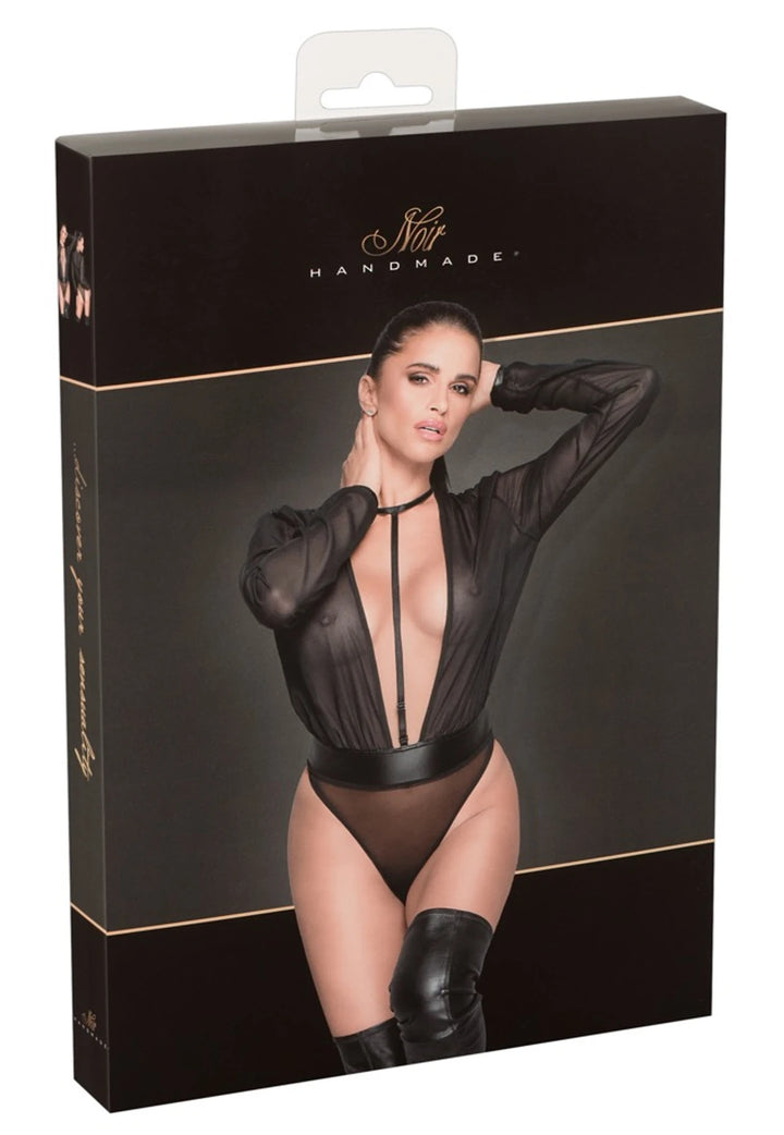 Noir Handmade - Mesh Body mit verstellbarem Gurt F328