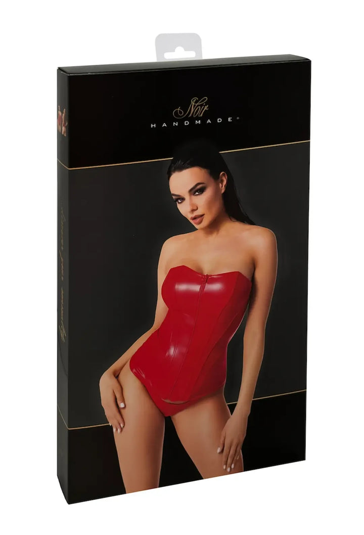 Noir Handmade - Korsett "Mysteria" Rot