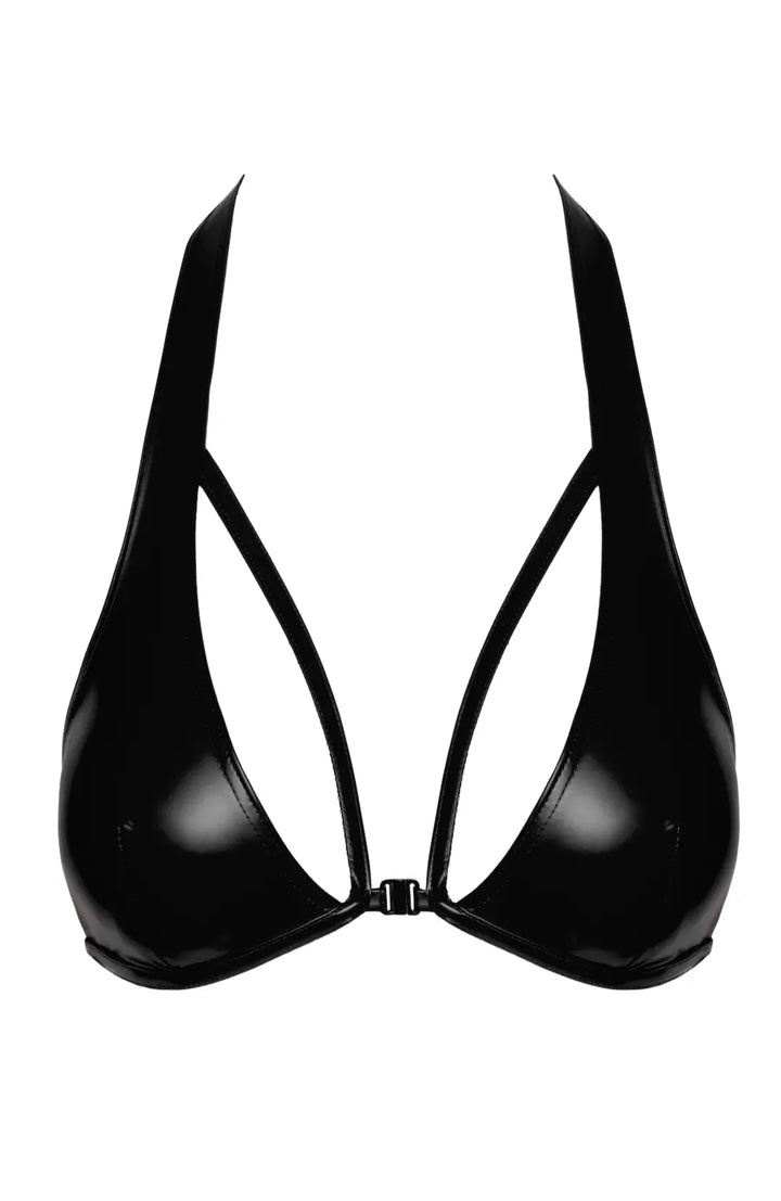 Noir Handmade - Troublemaker Bralette Schwarz – Sexy Riemchen-BH