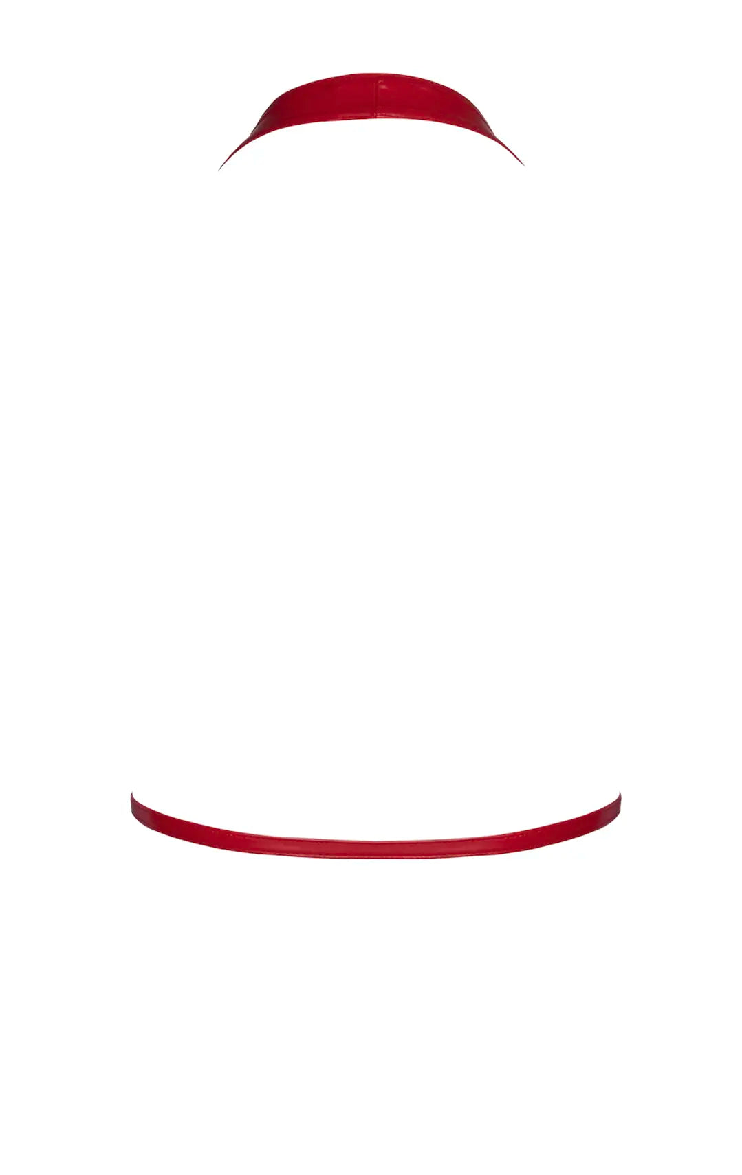 Noir Handmade - Troublemaker Bralette Rot – Sexy Riemchen-BH