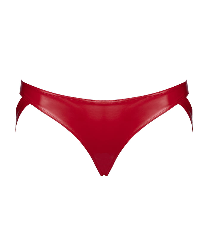 Noir Handmade - Troublemaker Strappy Panties Rot – Sexy Riemchen-Slip