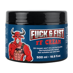Fuck & Fist - FF Cream Gleitgel – Ölbasiertes Fisting Gleitmittel 500ml