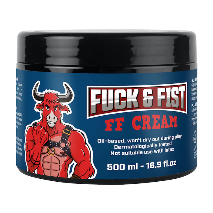 Fuck & Fist - FF Cream Gleitgel – Ölbasiertes Fisting Gleitmittel 500ml