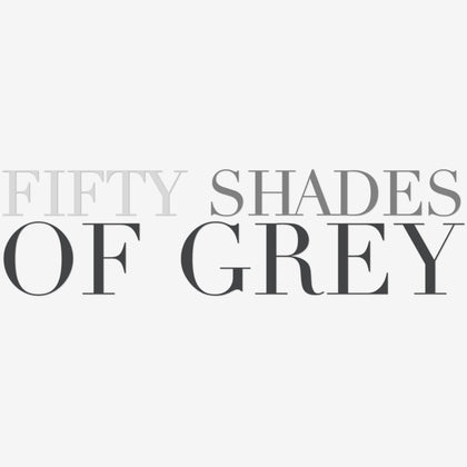 Fifty Shades Of Grey