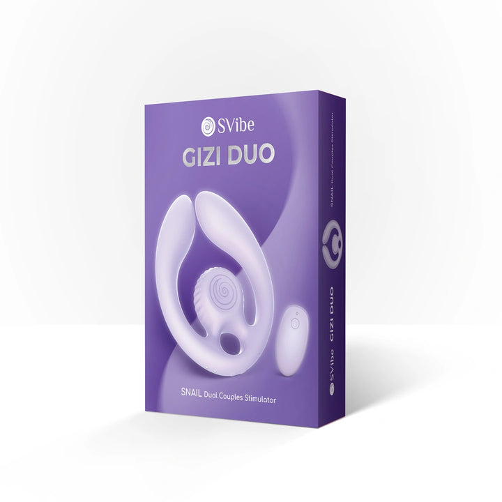 SVibe - Snail GIZI DUO Paarvibrator lila