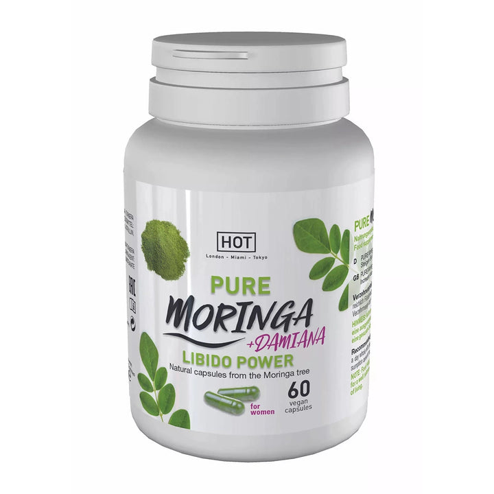 HOT - Premium Moringa + Damiana Libido Power Kapseln 60 Stk.