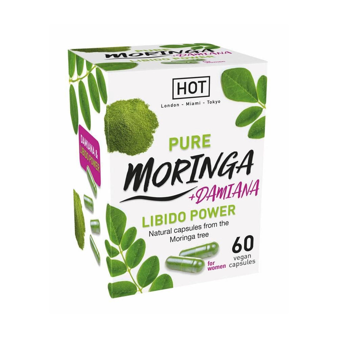 HOT - Premium Moringa + Damiana Libido Power Kapseln 60 Stk.