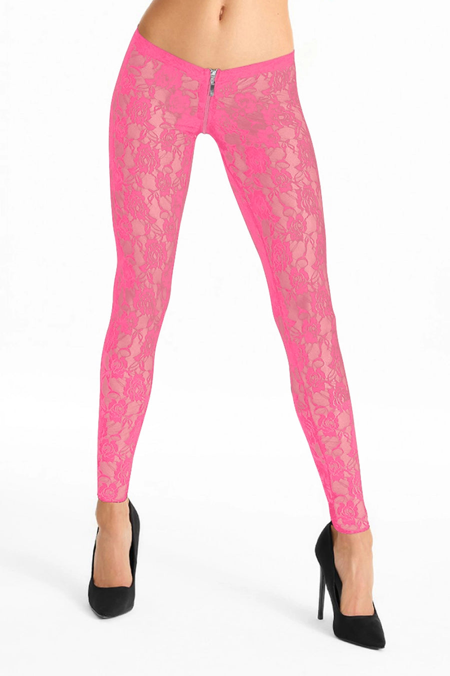 7Heaven - Spitzen-Leggings pink