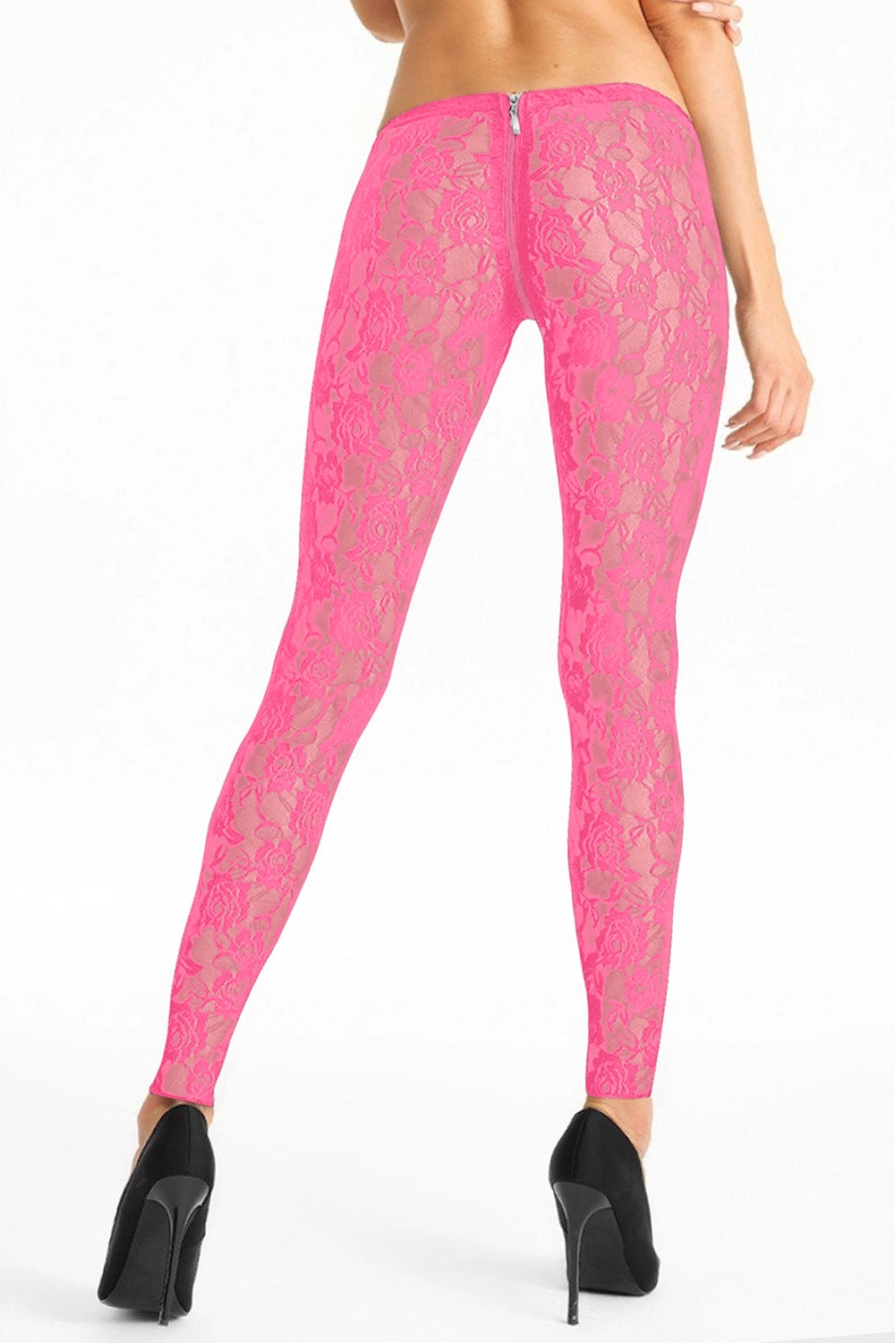 7Heaven - Spitzen-Leggings pink