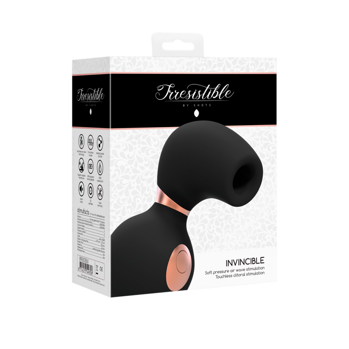 Irresistible - Invincible Air Wave Stimulator schwarz