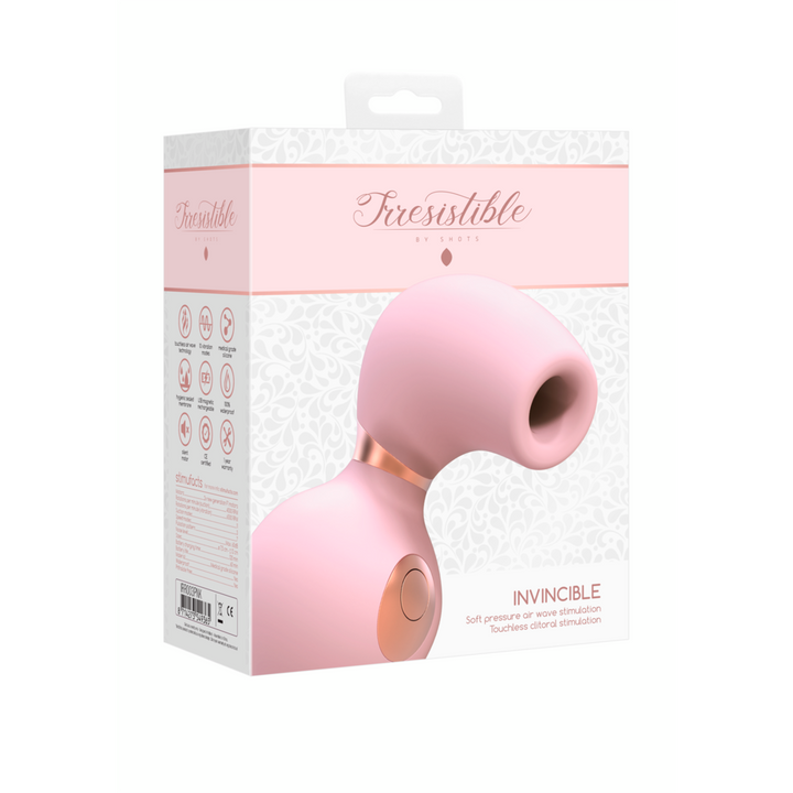 Irresistible - Invincible Air Wave Stimulator pink