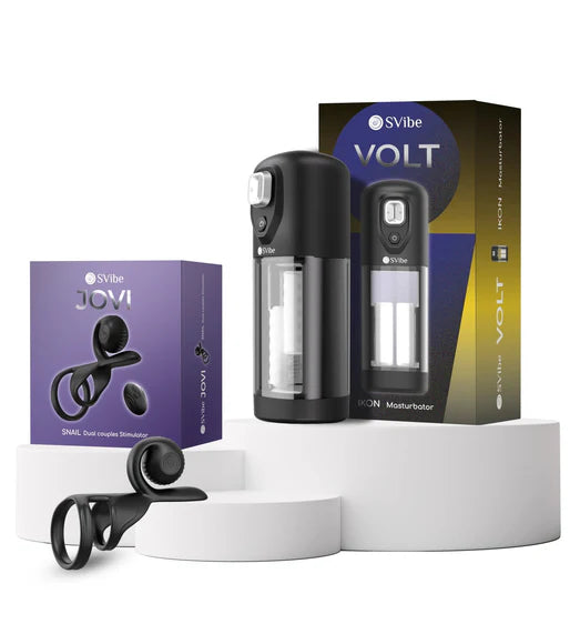 SVibe - HiTech Extase Bundle mit Gleitgel