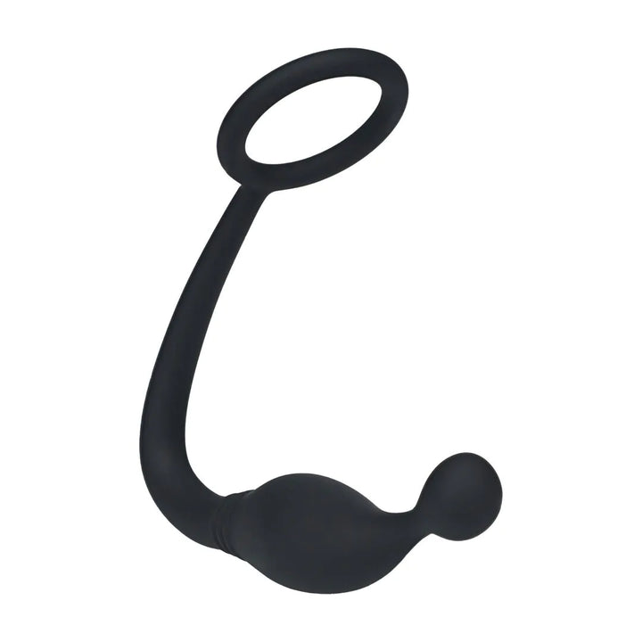 Levelz - Penisring mit Prostata-Stimulator S schwarz