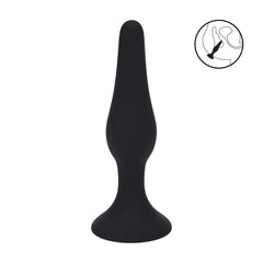 Levelz - Silikon Analplug - S schwarz
