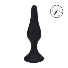 Levelz - Silikon Analplug - XL schwarz