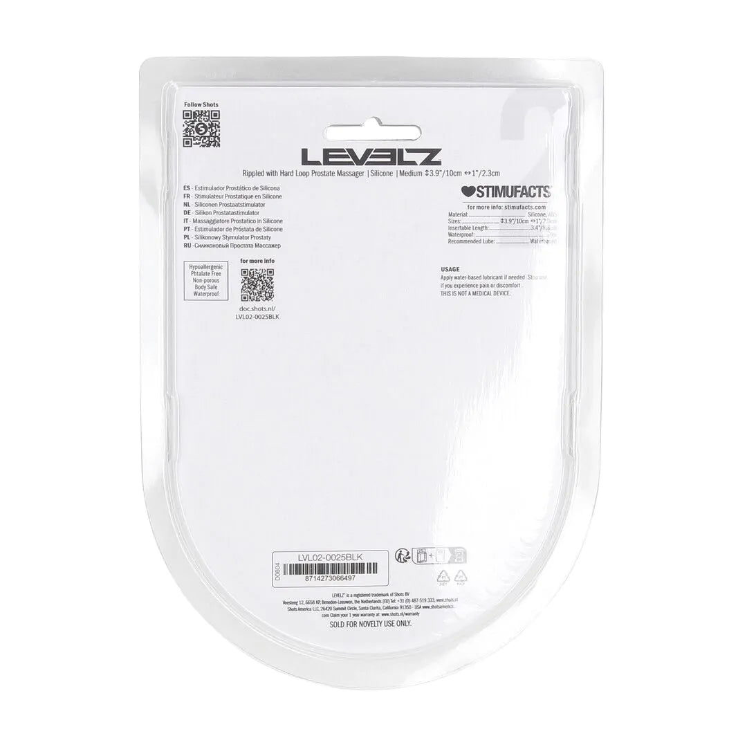 Levelz - Gewellter Prostata-Stimulator M