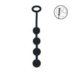 Levelz - S Analkette mit 4 Silikon-Kugeln 20mm