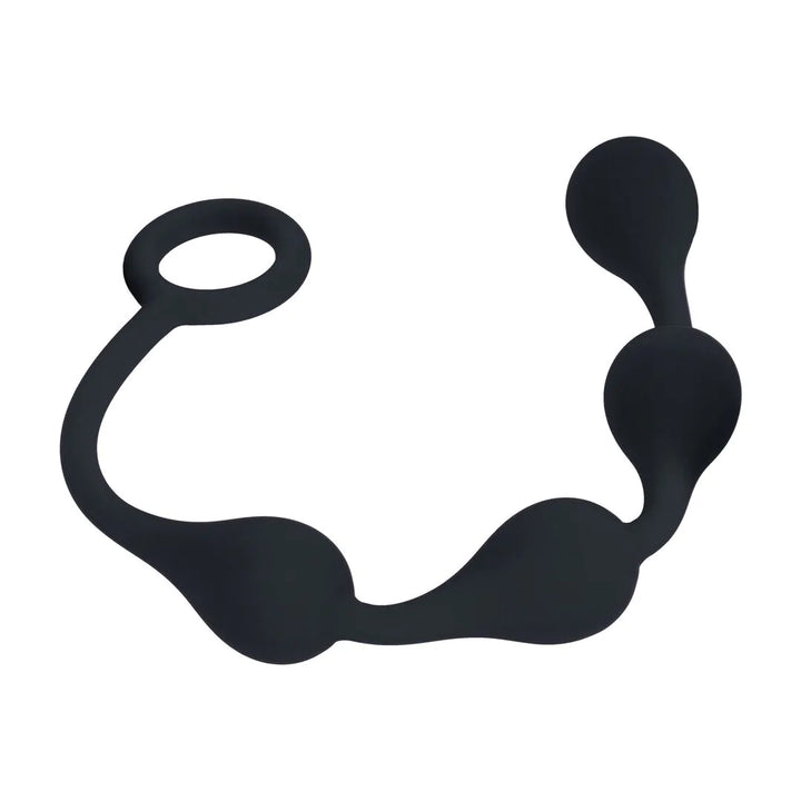 Levelz - S Analkette mit 4 Silikontropfen 20mm