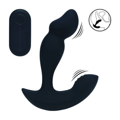 Levelz - Klopfender Prostata-Stimulator mit Fernbedienung schwarz