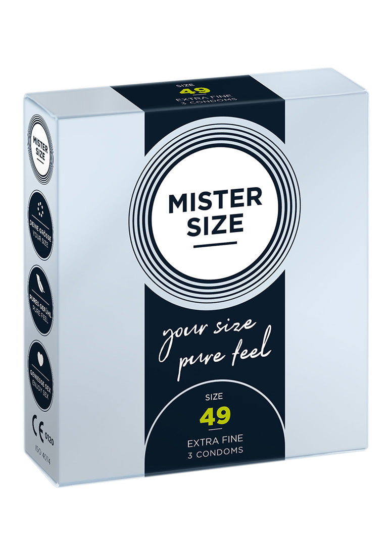 Mister Size - 49mm Kondom 3er