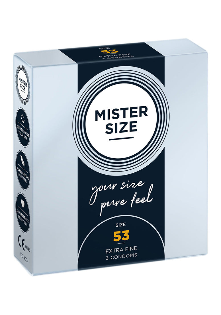 Mister Size - 53mm Kondom 3er